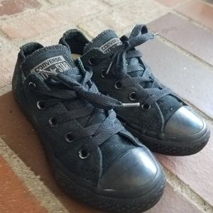 2 / $15 Kids All Black Converse